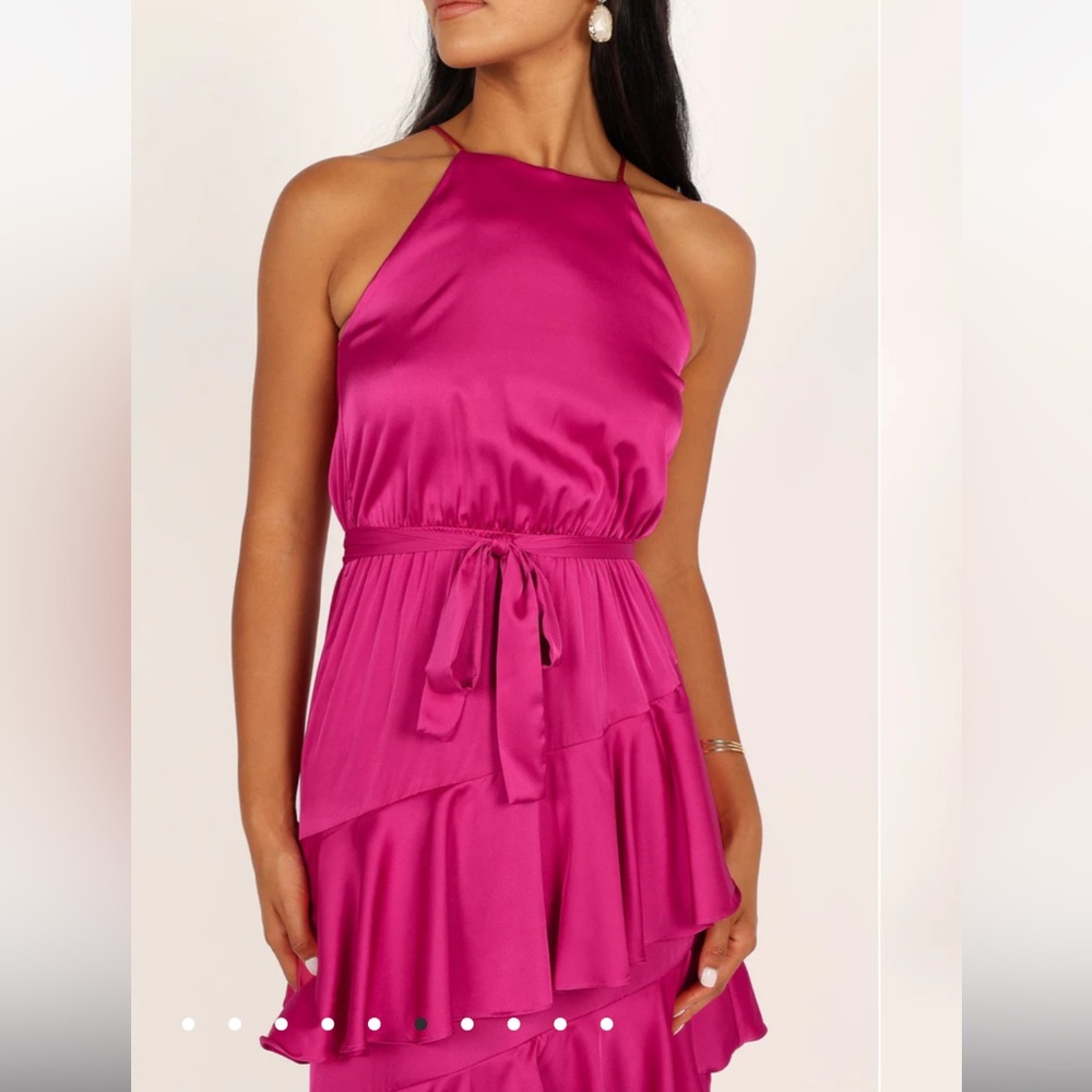 Petal & Pup Pink Midi Dress - Picture 4 of 9